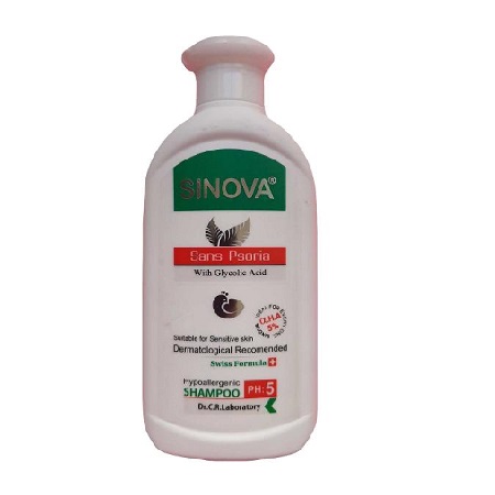 Sinova Shampoo Anti Psoriasis Glycolic Acid